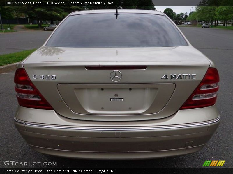 Desert Silver Metallic / Java 2002 Mercedes-Benz C 320 Sedan