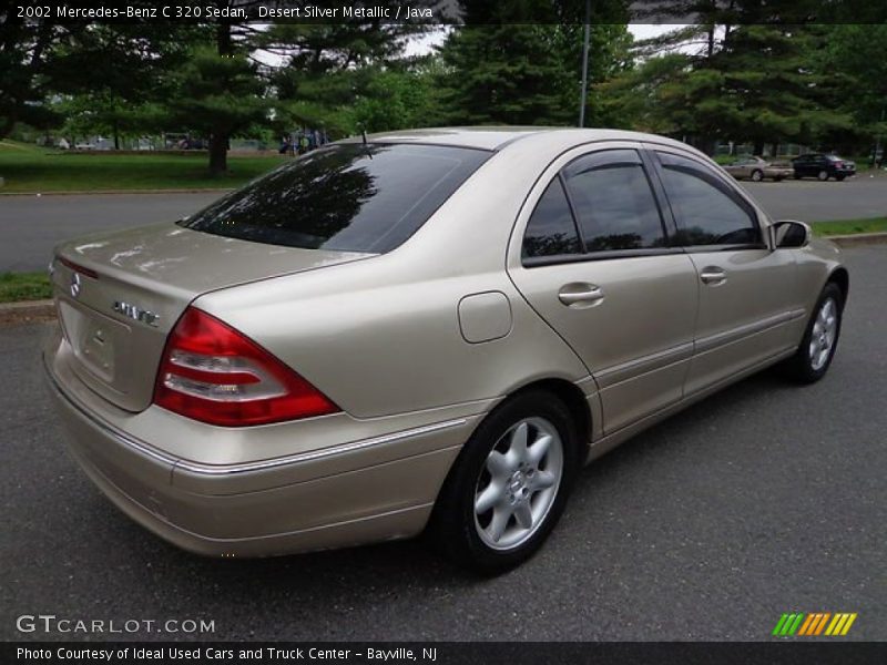 Desert Silver Metallic / Java 2002 Mercedes-Benz C 320 Sedan