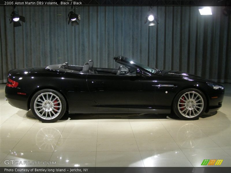 Black / Black 2006 Aston Martin DB9 Volante