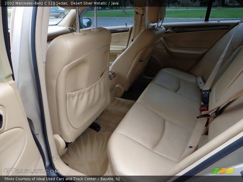 Desert Silver Metallic / Java 2002 Mercedes-Benz C 320 Sedan