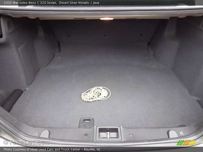 Desert Silver Metallic / Java 2002 Mercedes-Benz C 320 Sedan