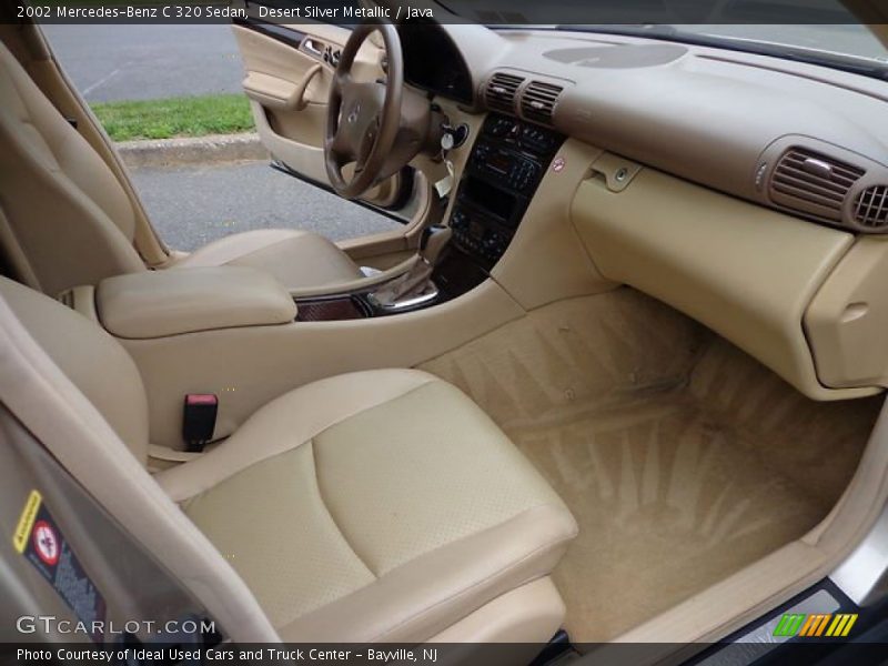 Desert Silver Metallic / Java 2002 Mercedes-Benz C 320 Sedan