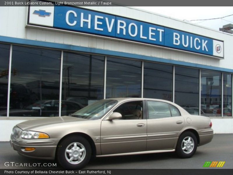 Light Bronzemist Metallic / Taupe 2001 Buick LeSabre Custom