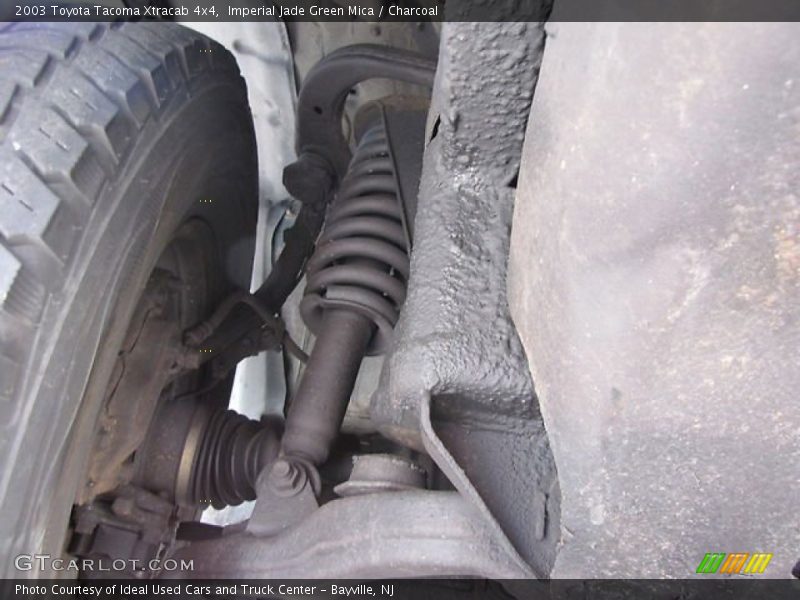Imperial Jade Green Mica / Charcoal 2003 Toyota Tacoma Xtracab 4x4