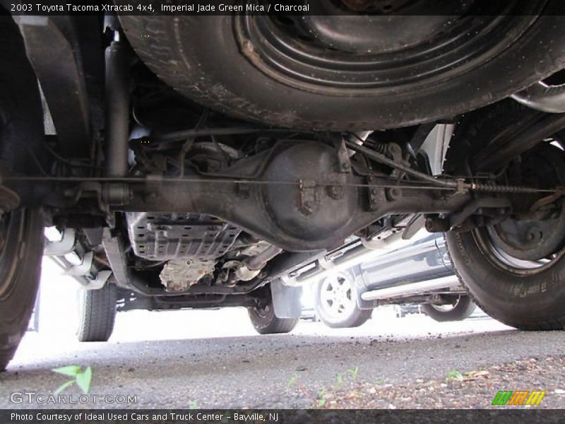 Imperial Jade Green Mica / Charcoal 2003 Toyota Tacoma Xtracab 4x4