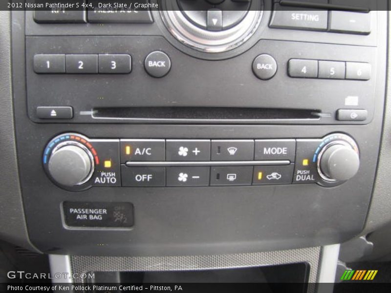 Dark Slate / Graphite 2012 Nissan Pathfinder S 4x4