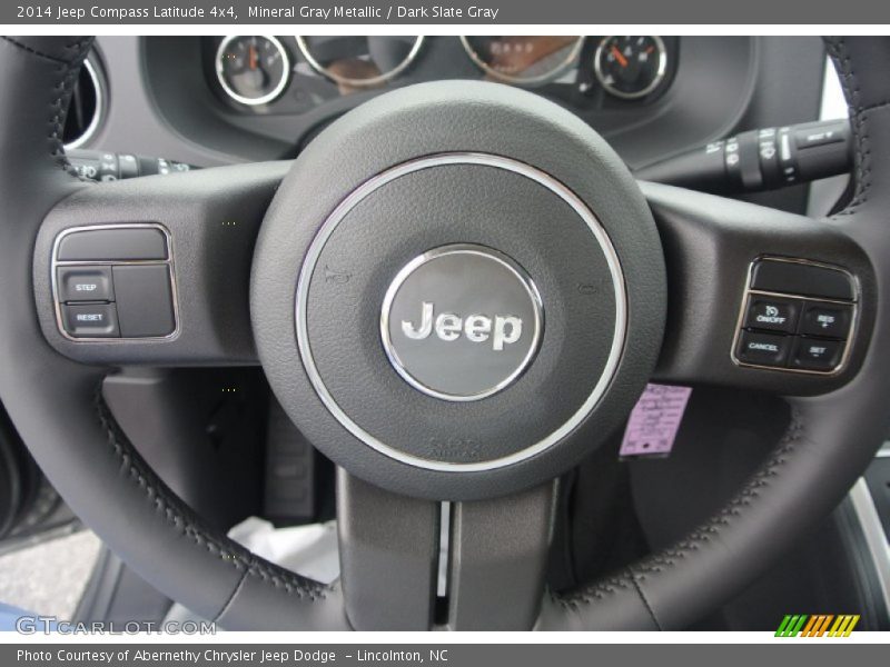 Mineral Gray Metallic / Dark Slate Gray 2014 Jeep Compass Latitude 4x4