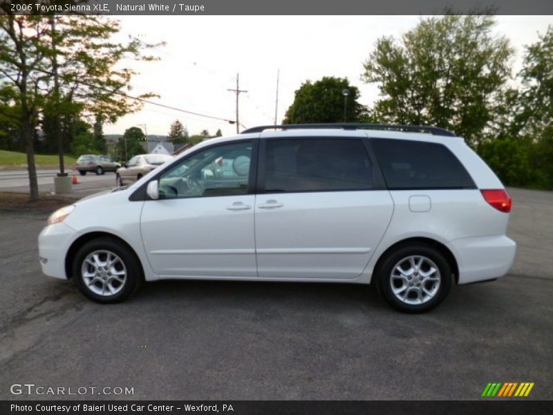 Natural White / Taupe 2006 Toyota Sienna XLE