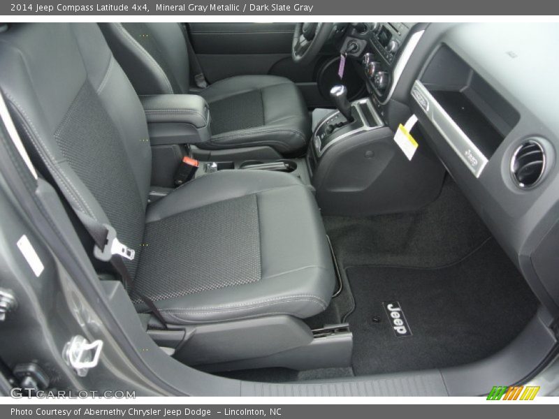 Mineral Gray Metallic / Dark Slate Gray 2014 Jeep Compass Latitude 4x4