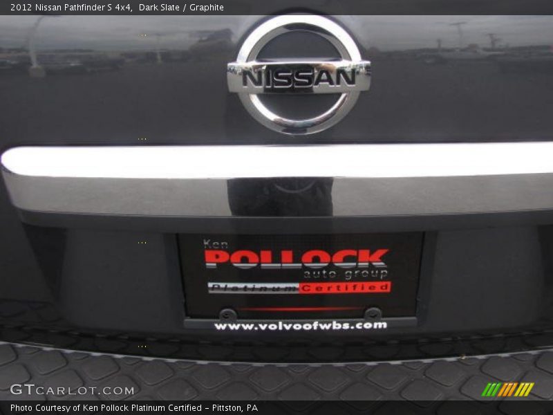 Dark Slate / Graphite 2012 Nissan Pathfinder S 4x4