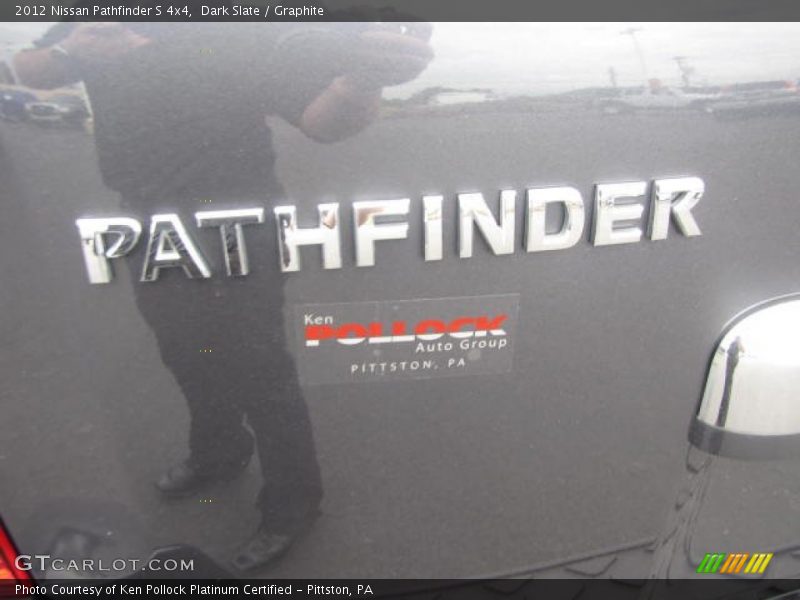 Dark Slate / Graphite 2012 Nissan Pathfinder S 4x4