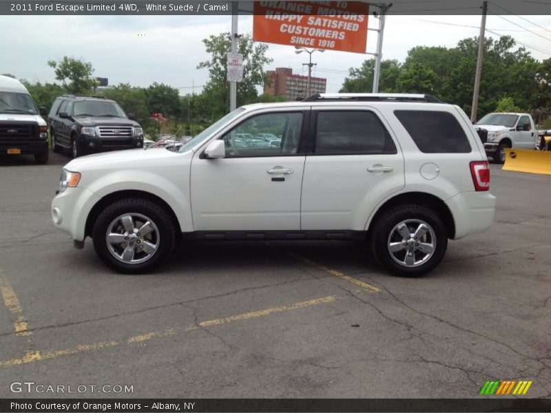 White Suede / Camel 2011 Ford Escape Limited 4WD