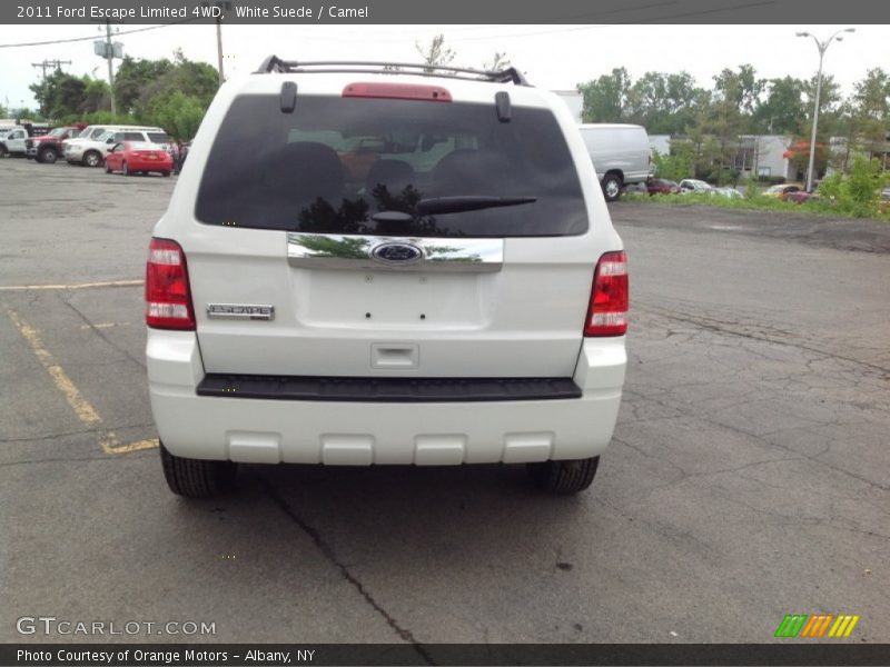 White Suede / Camel 2011 Ford Escape Limited 4WD