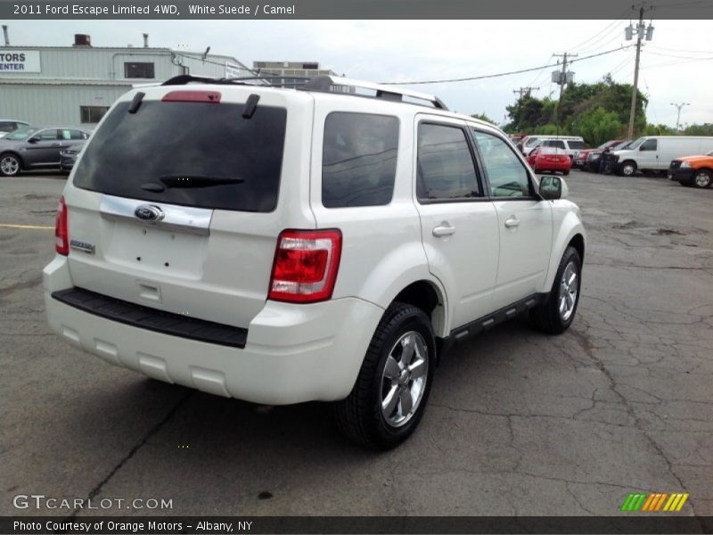 White Suede / Camel 2011 Ford Escape Limited 4WD