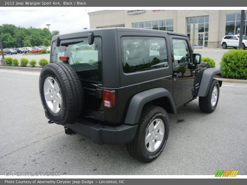 Black / Black 2013 Jeep Wrangler Sport 4x4