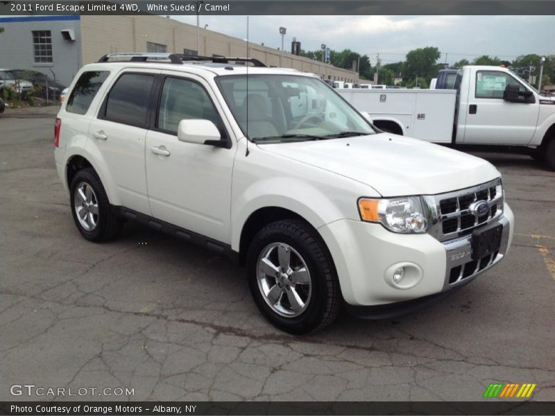 White Suede / Camel 2011 Ford Escape Limited 4WD
