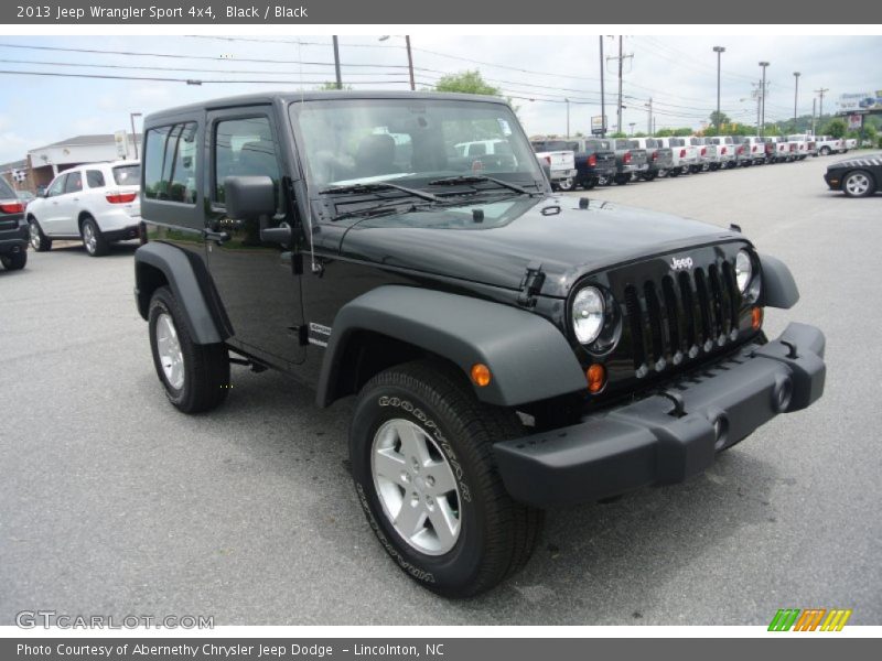 Front 3/4 View of 2013 Wrangler Sport 4x4