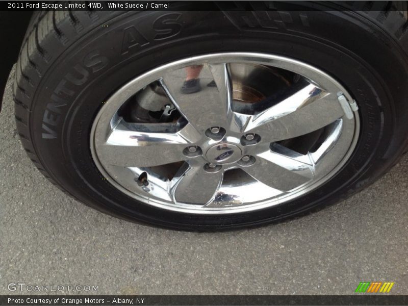 White Suede / Camel 2011 Ford Escape Limited 4WD