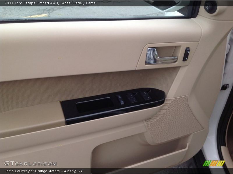 White Suede / Camel 2011 Ford Escape Limited 4WD