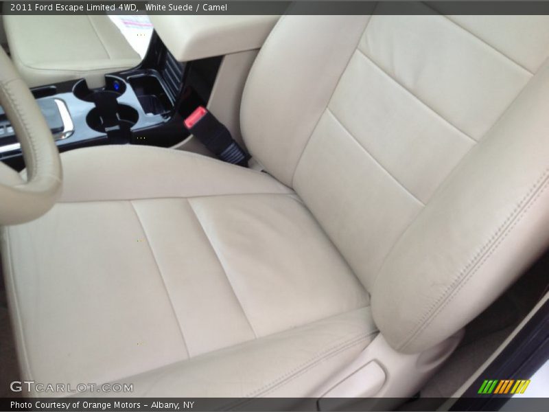 White Suede / Camel 2011 Ford Escape Limited 4WD