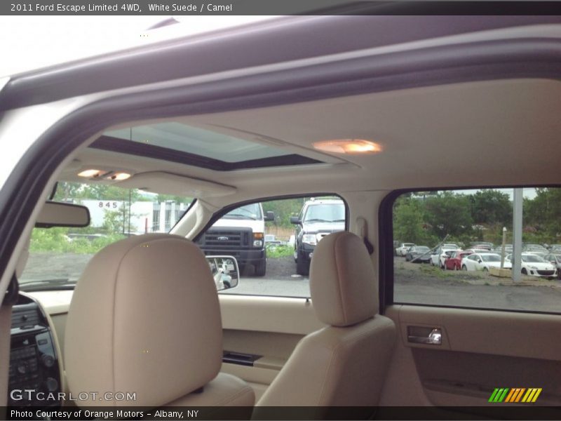 White Suede / Camel 2011 Ford Escape Limited 4WD