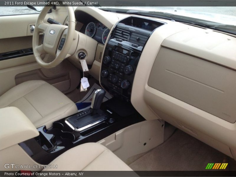 White Suede / Camel 2011 Ford Escape Limited 4WD
