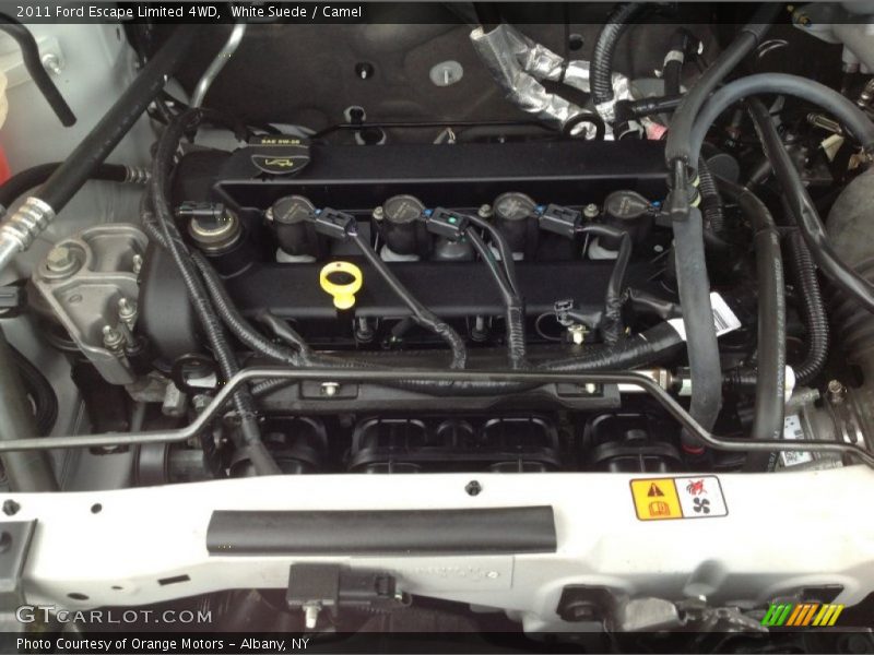 White Suede / Camel 2011 Ford Escape Limited 4WD