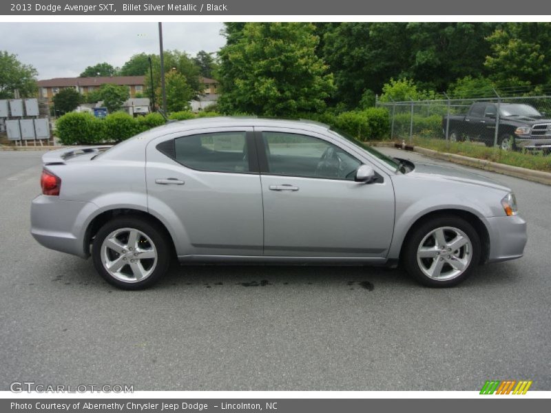 Billet Silver Metallic / Black 2013 Dodge Avenger SXT