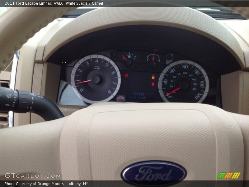 White Suede / Camel 2011 Ford Escape Limited 4WD