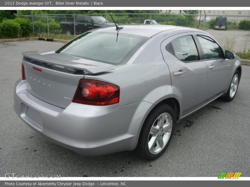 Billet Silver Metallic / Black 2013 Dodge Avenger SXT
