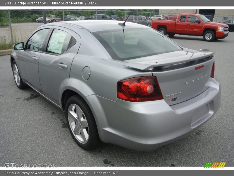 Billet Silver Metallic / Black 2013 Dodge Avenger SXT