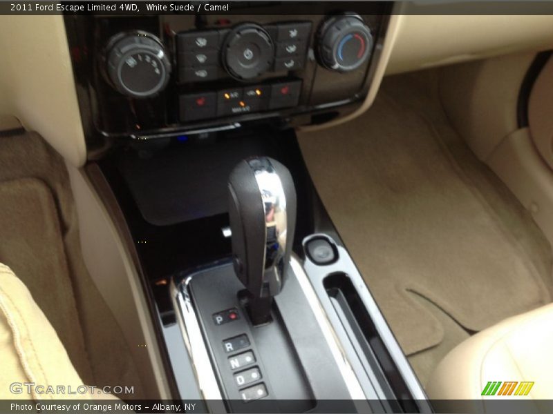 White Suede / Camel 2011 Ford Escape Limited 4WD