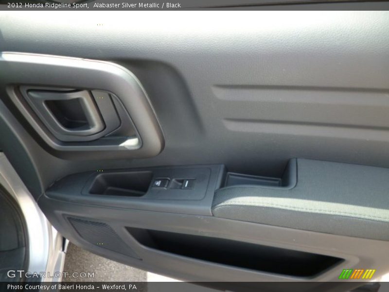 Alabaster Silver Metallic / Black 2012 Honda Ridgeline Sport