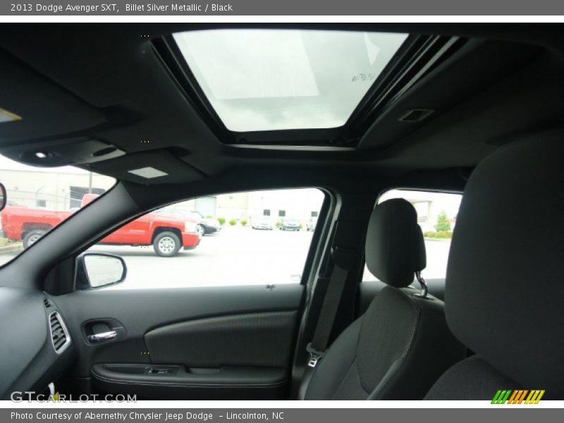 Billet Silver Metallic / Black 2013 Dodge Avenger SXT
