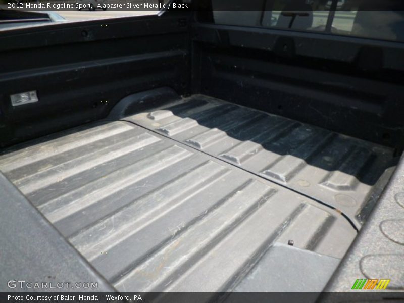 Alabaster Silver Metallic / Black 2012 Honda Ridgeline Sport
