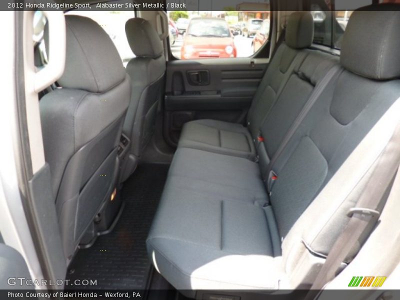 Alabaster Silver Metallic / Black 2012 Honda Ridgeline Sport