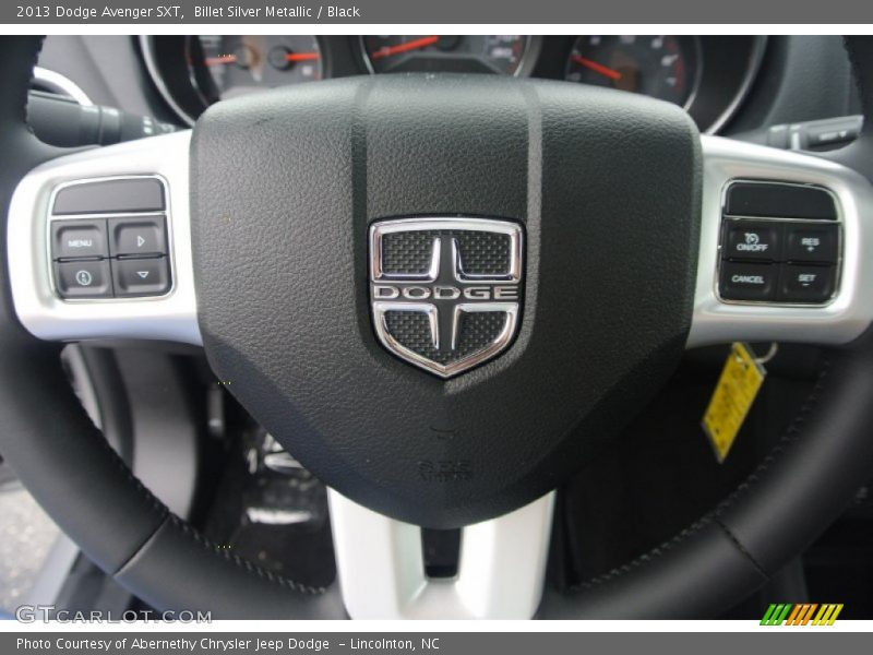 Billet Silver Metallic / Black 2013 Dodge Avenger SXT