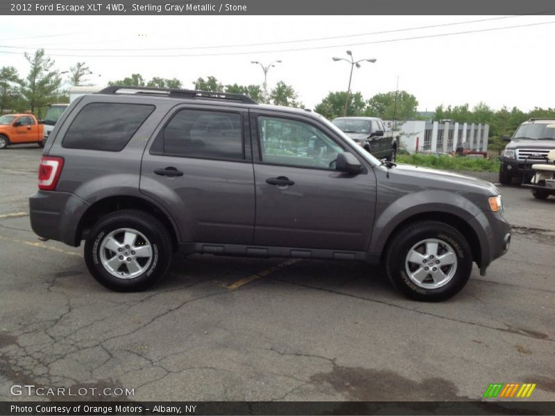 Sterling Gray Metallic / Stone 2012 Ford Escape XLT 4WD