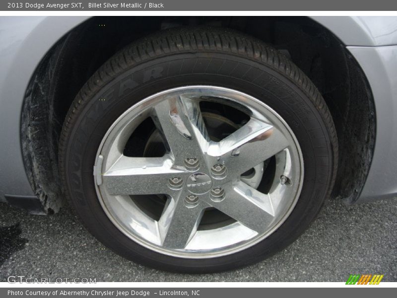 Billet Silver Metallic / Black 2013 Dodge Avenger SXT