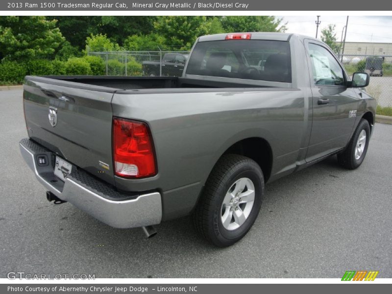 Mineral Gray Metallic / Black/Diesel Gray 2013 Ram 1500 Tradesman Regular Cab