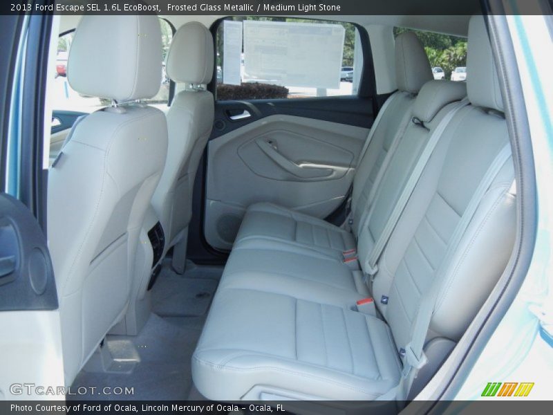 Rear Seat of 2013 Escape SEL 1.6L EcoBoost