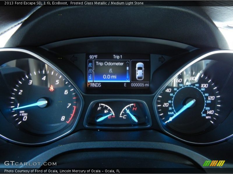  2013 Escape SEL 1.6L EcoBoost SEL 1.6L EcoBoost Gauges