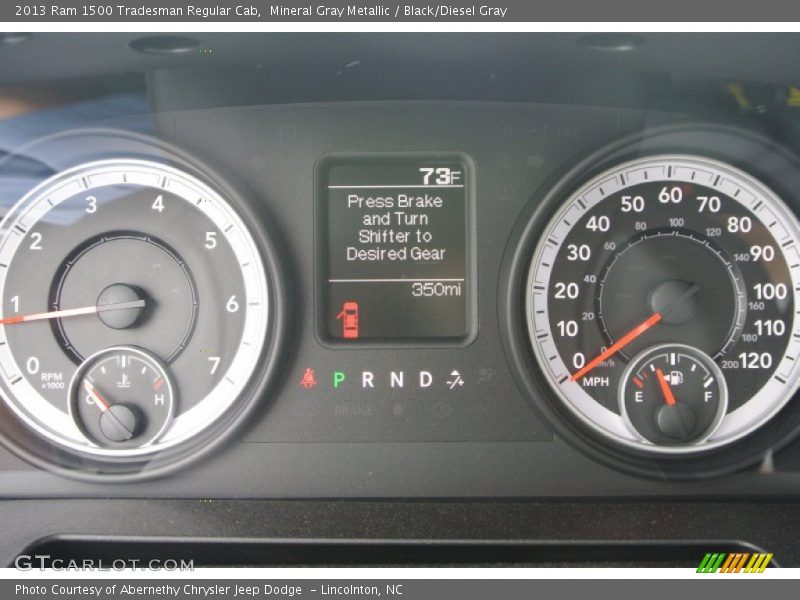  2013 1500 Tradesman Regular Cab Tradesman Regular Cab Gauges