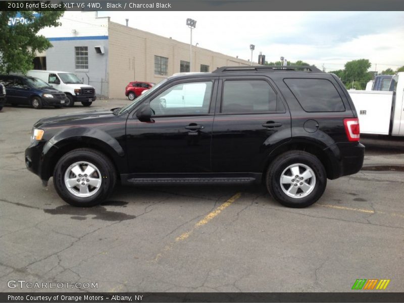 Black / Charcoal Black 2010 Ford Escape XLT V6 4WD