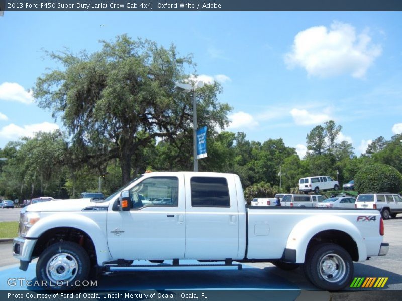  2013 F450 Super Duty Lariat Crew Cab 4x4 Oxford White