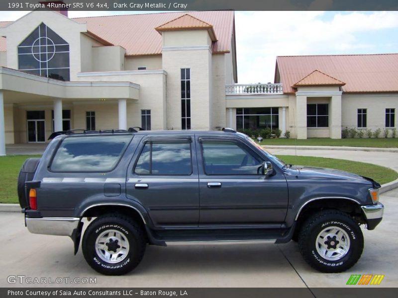 Dark Gray Metallic / Gray 1991 Toyota 4Runner SR5 V6 4x4