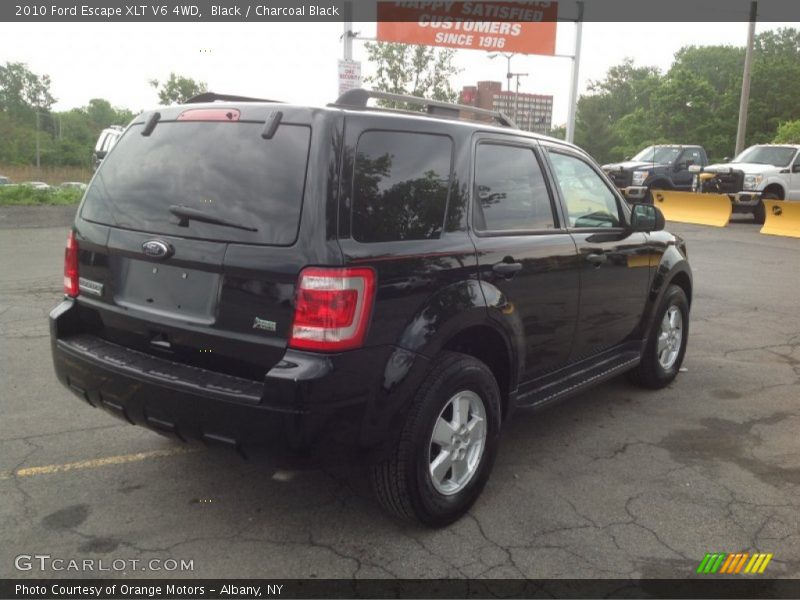 Black / Charcoal Black 2010 Ford Escape XLT V6 4WD
