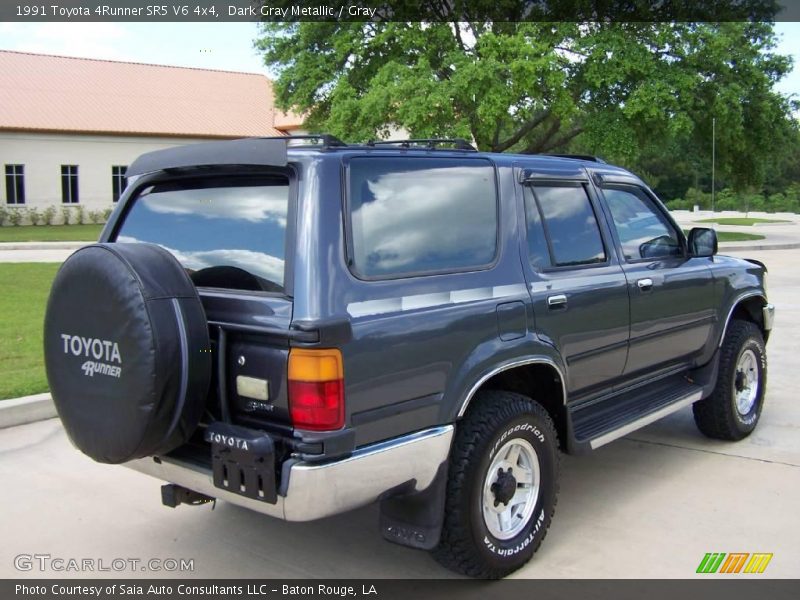 Dark Gray Metallic / Gray 1991 Toyota 4Runner SR5 V6 4x4