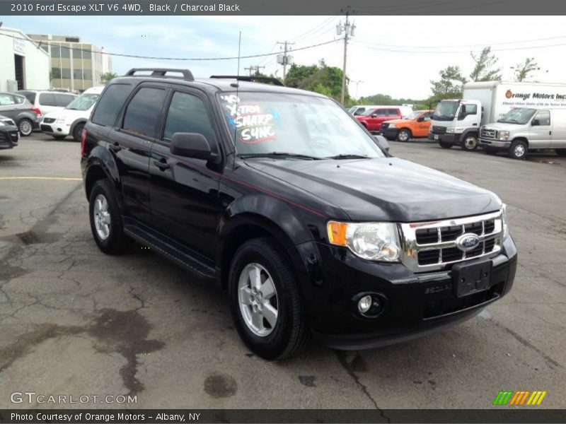 Black / Charcoal Black 2010 Ford Escape XLT V6 4WD