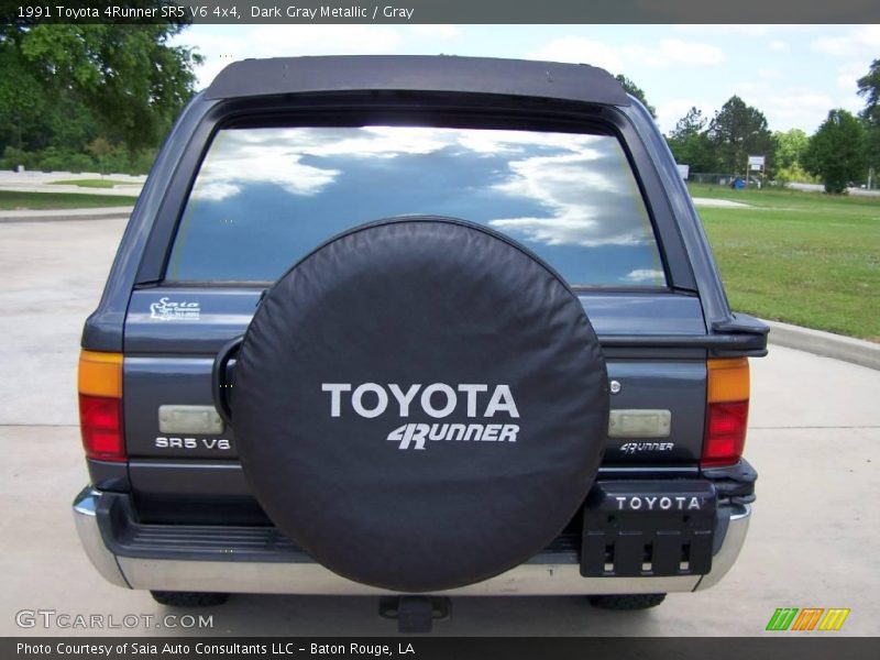 Dark Gray Metallic / Gray 1991 Toyota 4Runner SR5 V6 4x4